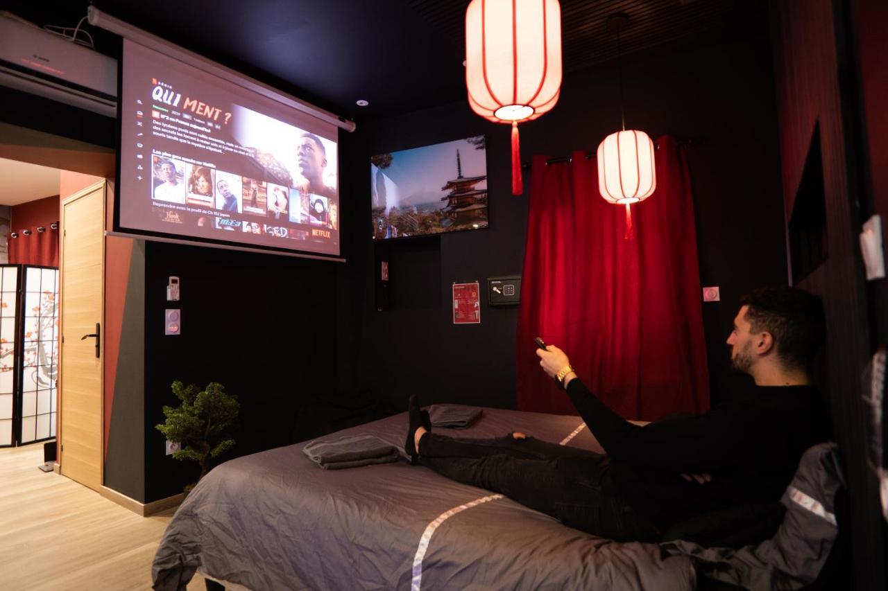 Apartment Capsule Japon - Jacuzzi - Netflix & Ecran Cinema - Xbox Trith-Saint-Leger